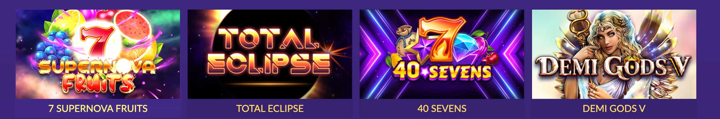 7reels game section interface spanning slots and live casino